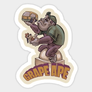 Grape Ape Sticker